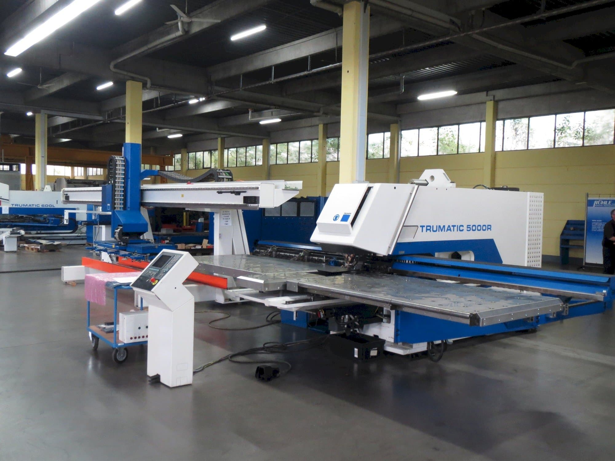 Front view of Trumpf Trumatic 5000 R machine