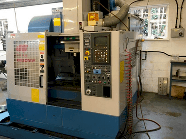 Front view of Matsuura MC 600 VF machine