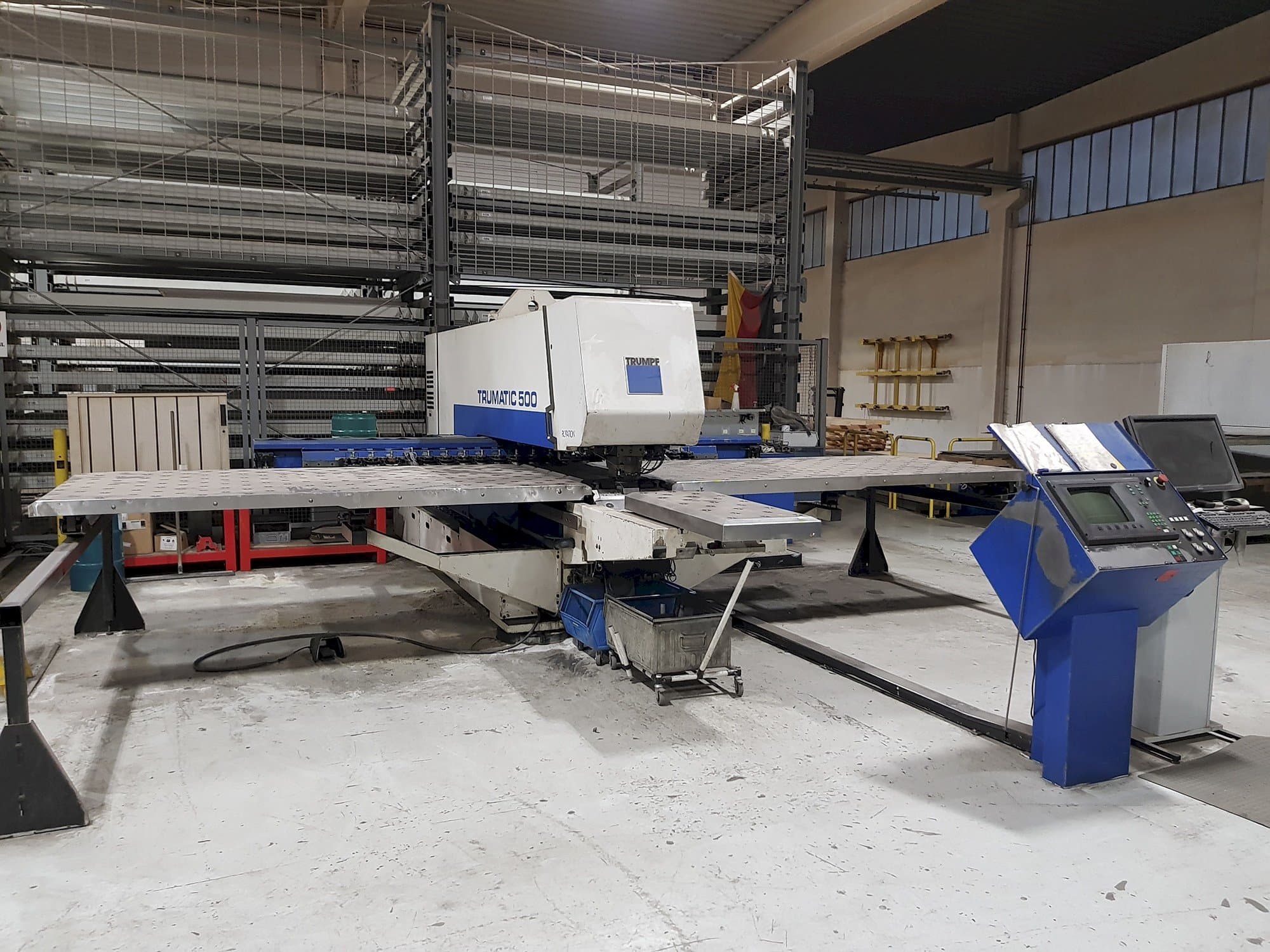 Front view of Trumpf Trumatic 500 Machine