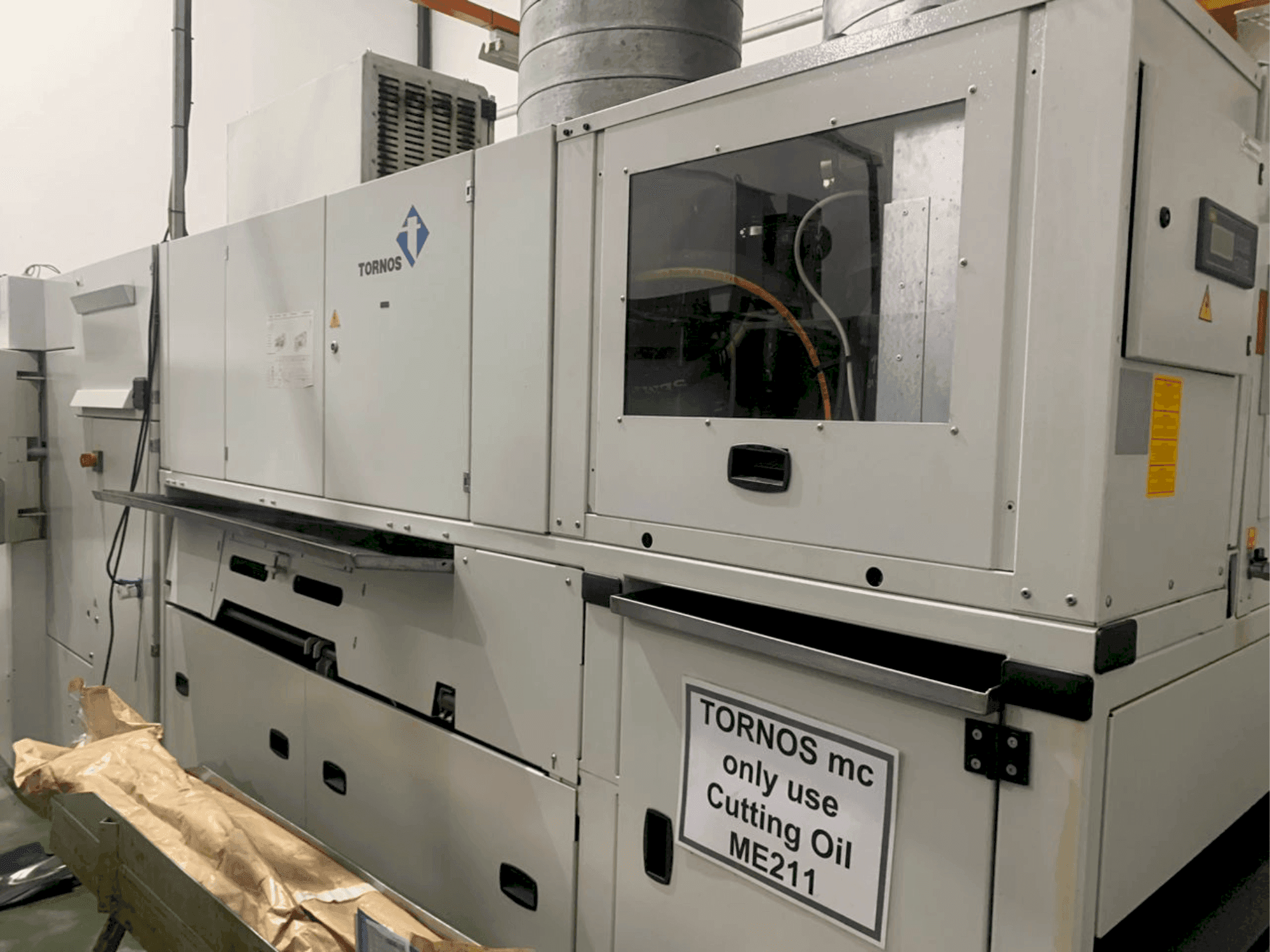 Front view of TORNOS MultiSWiss 6x14  machine