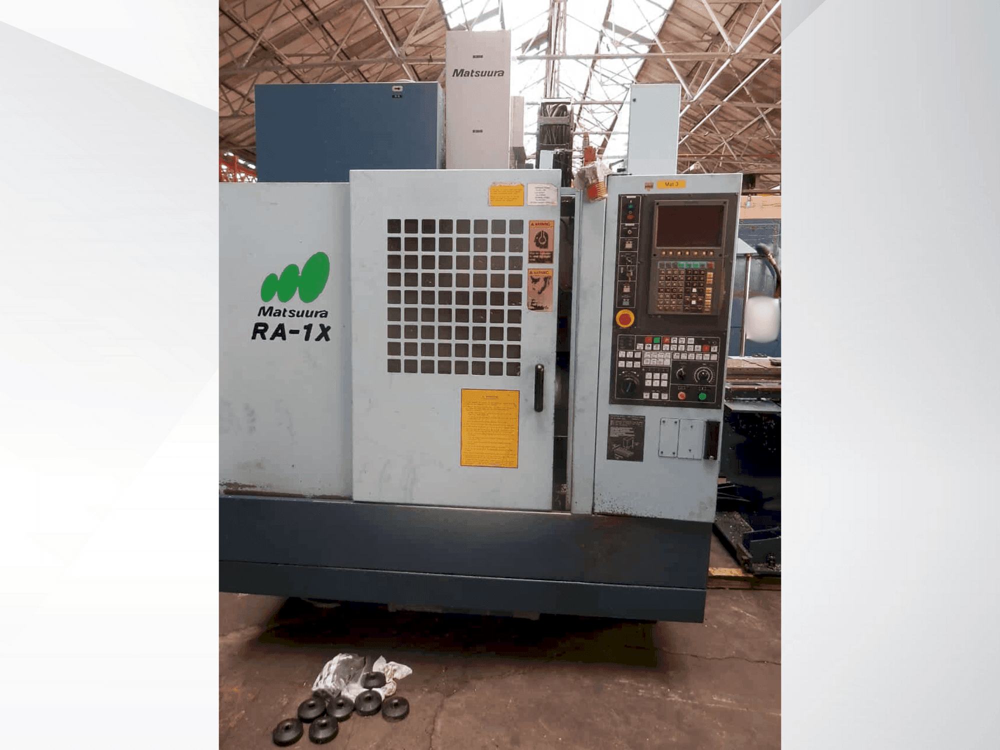 Front view of Matsuura RA-1X Twin Pallet  machine