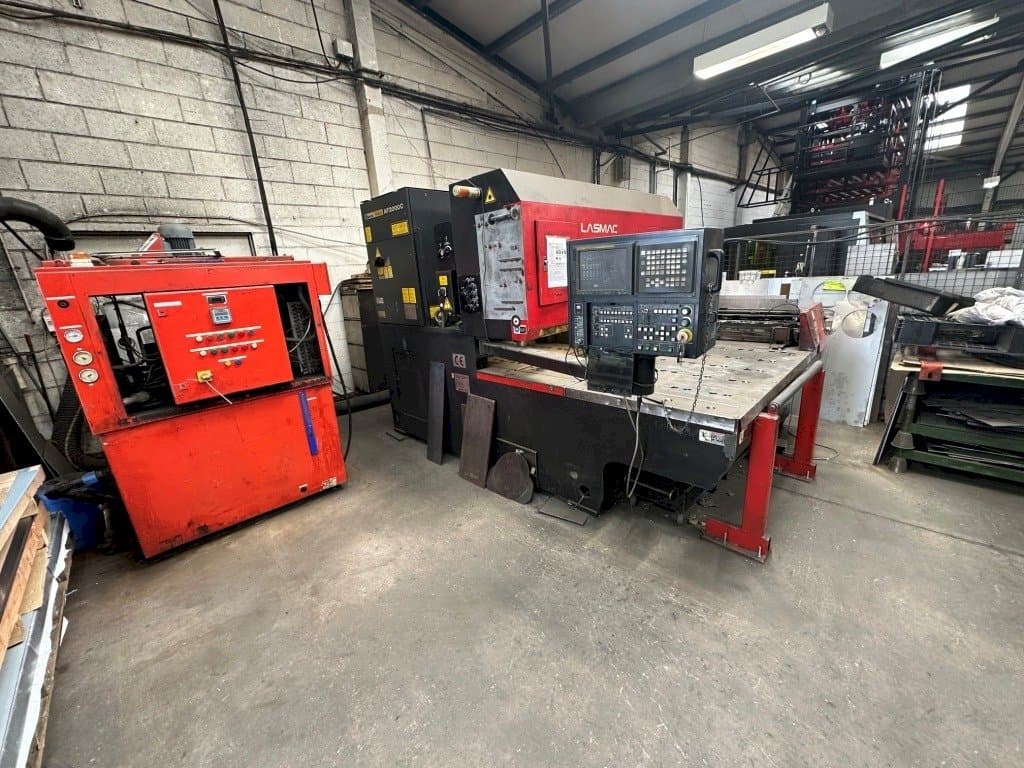 Front view of AMADA Lasmac LC1212A3 machine