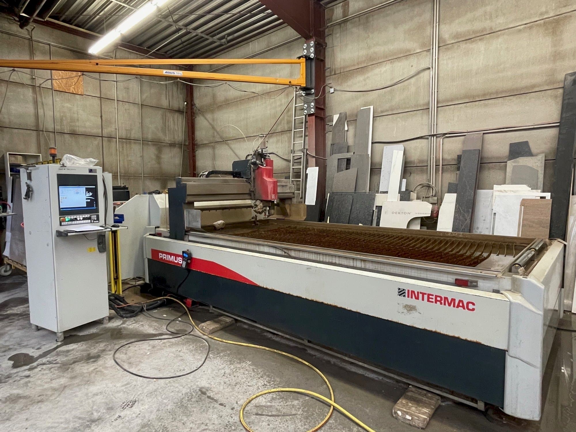 Front view of Intermac Primus 184 machine