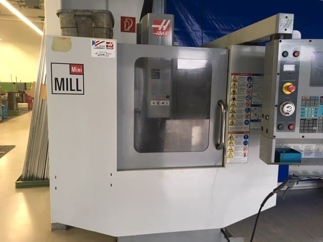 Front view of HAAS Mini Mill HE  machine