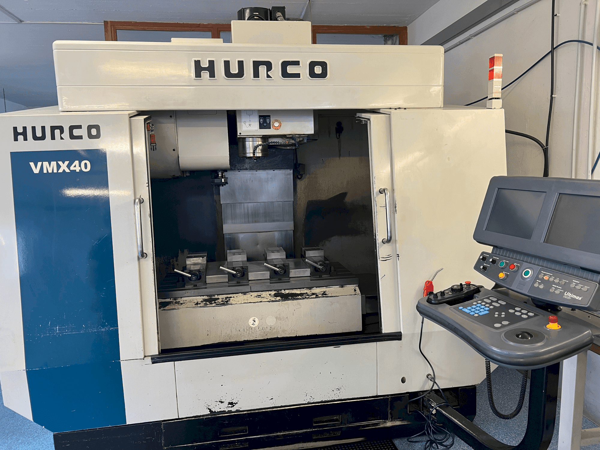 Front view of Hurco VMX40 machine