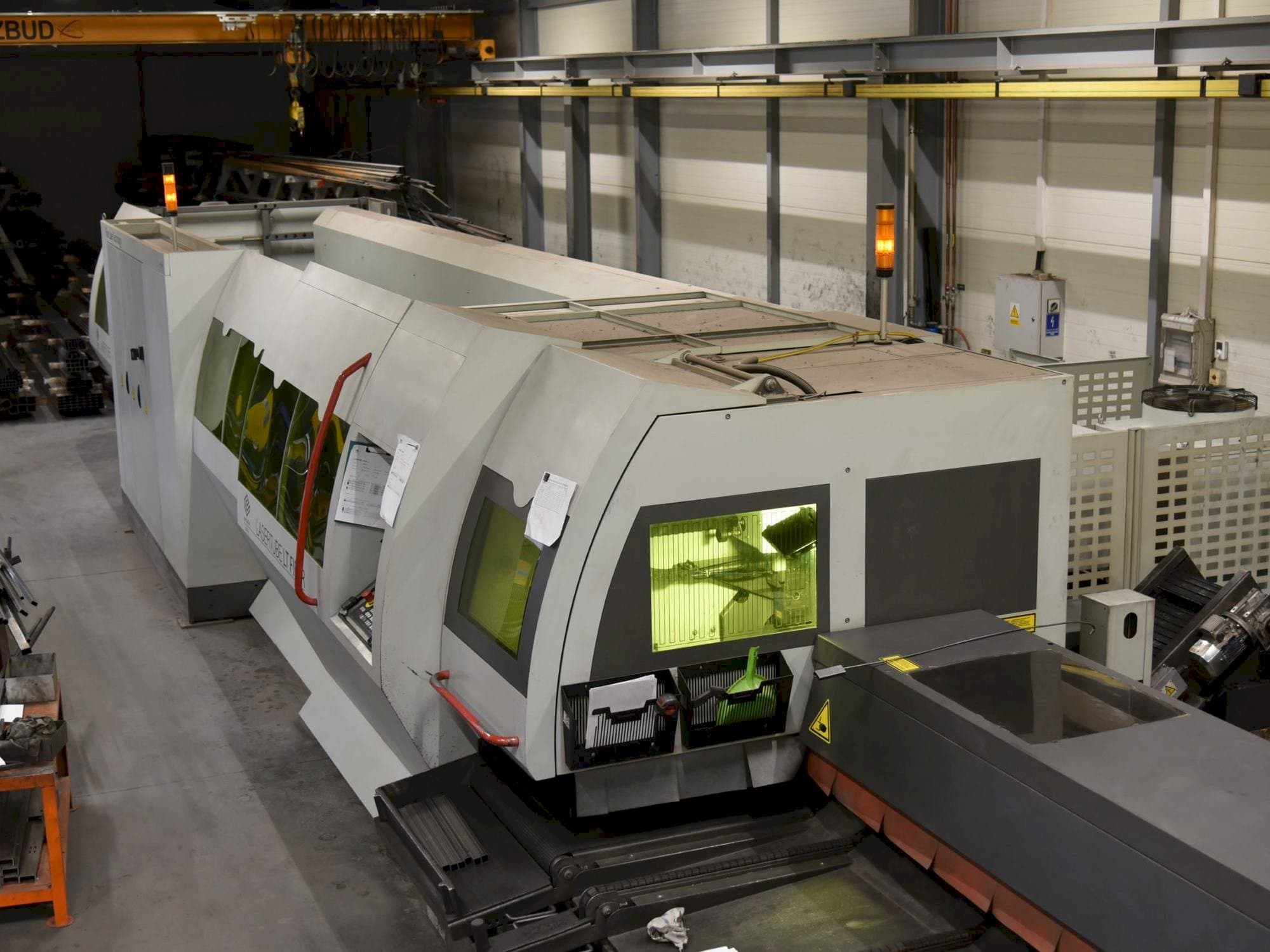 Front view of BLM ADIGE LaserTube LT Fiber  machine