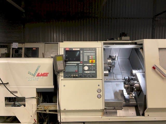 Front view of TRAUB TNC 42/65 DGY machine
