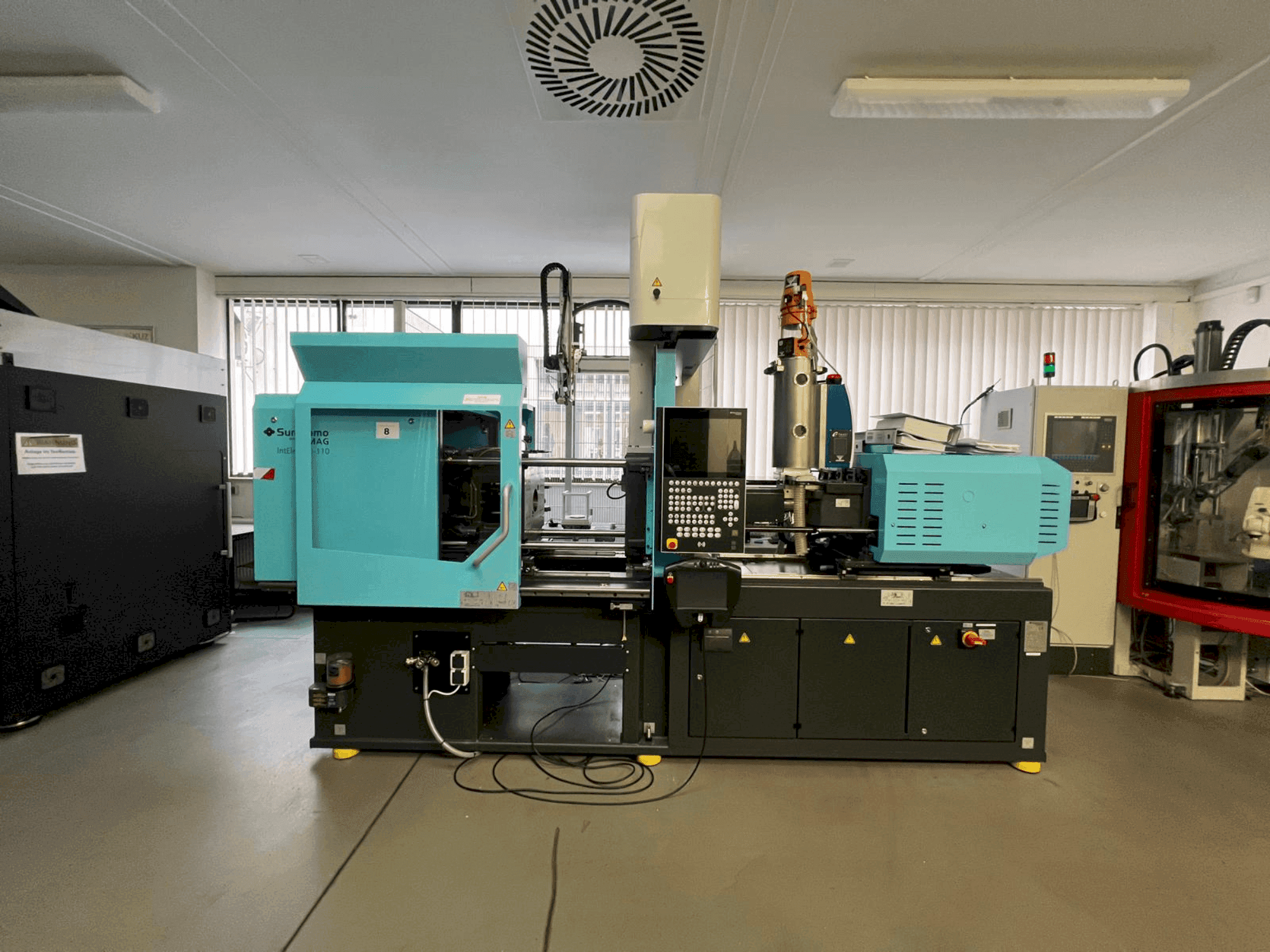 Front view of SUMITOMO SHI DEMAG Intelect 2 50/370-110  machine