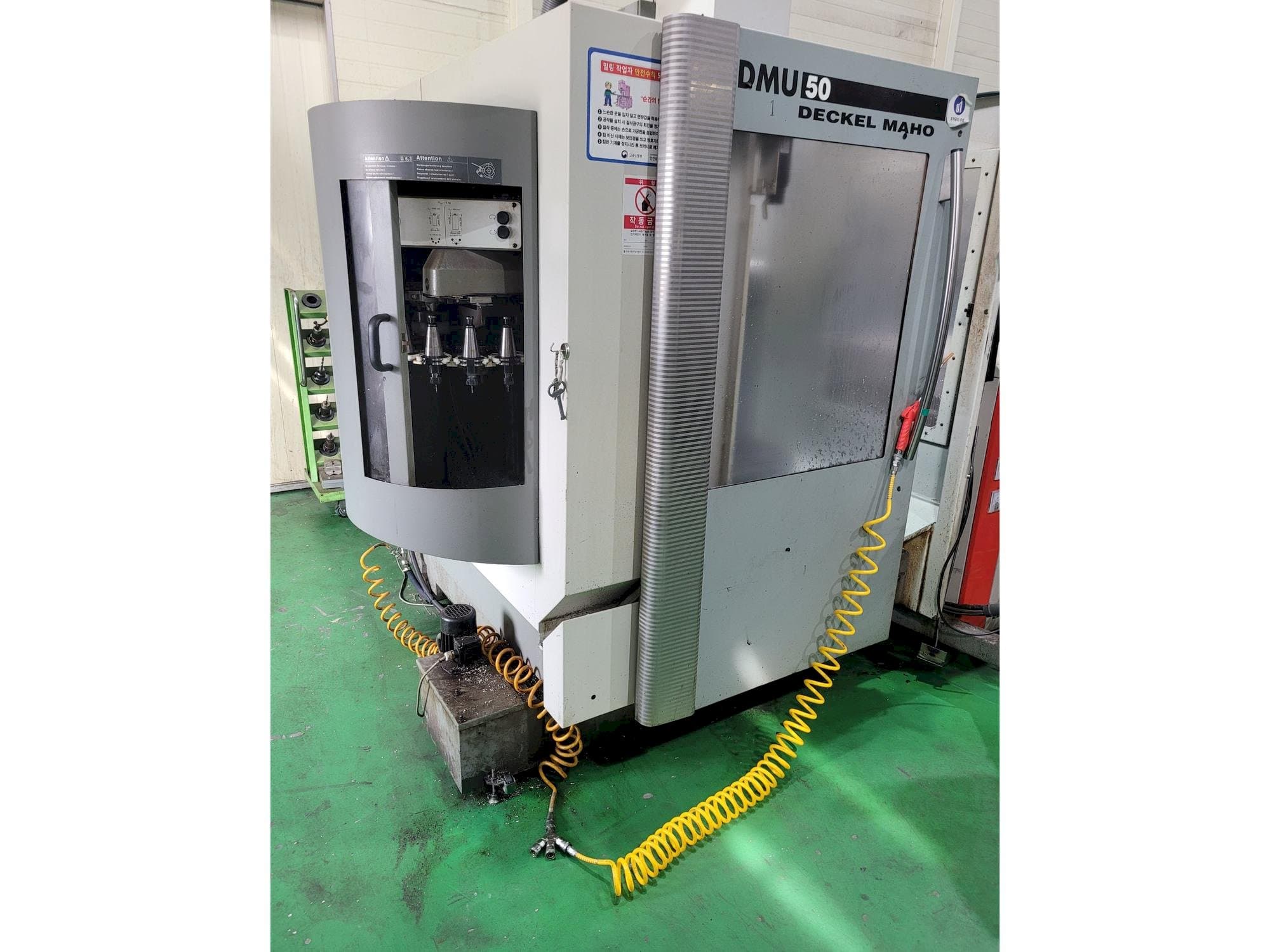 Front view of DECKEL MAHO DMU 50 machine