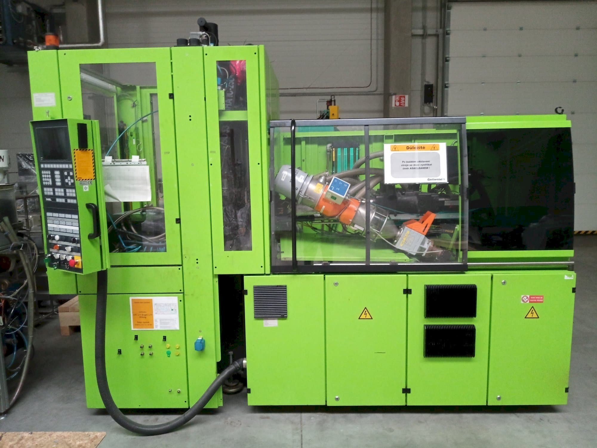 Front view of Engel Insert 200H-50 machine