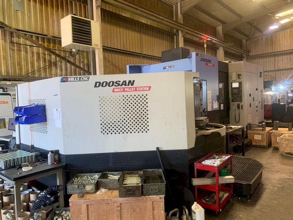 Front view of Doosan HP 6300 machine