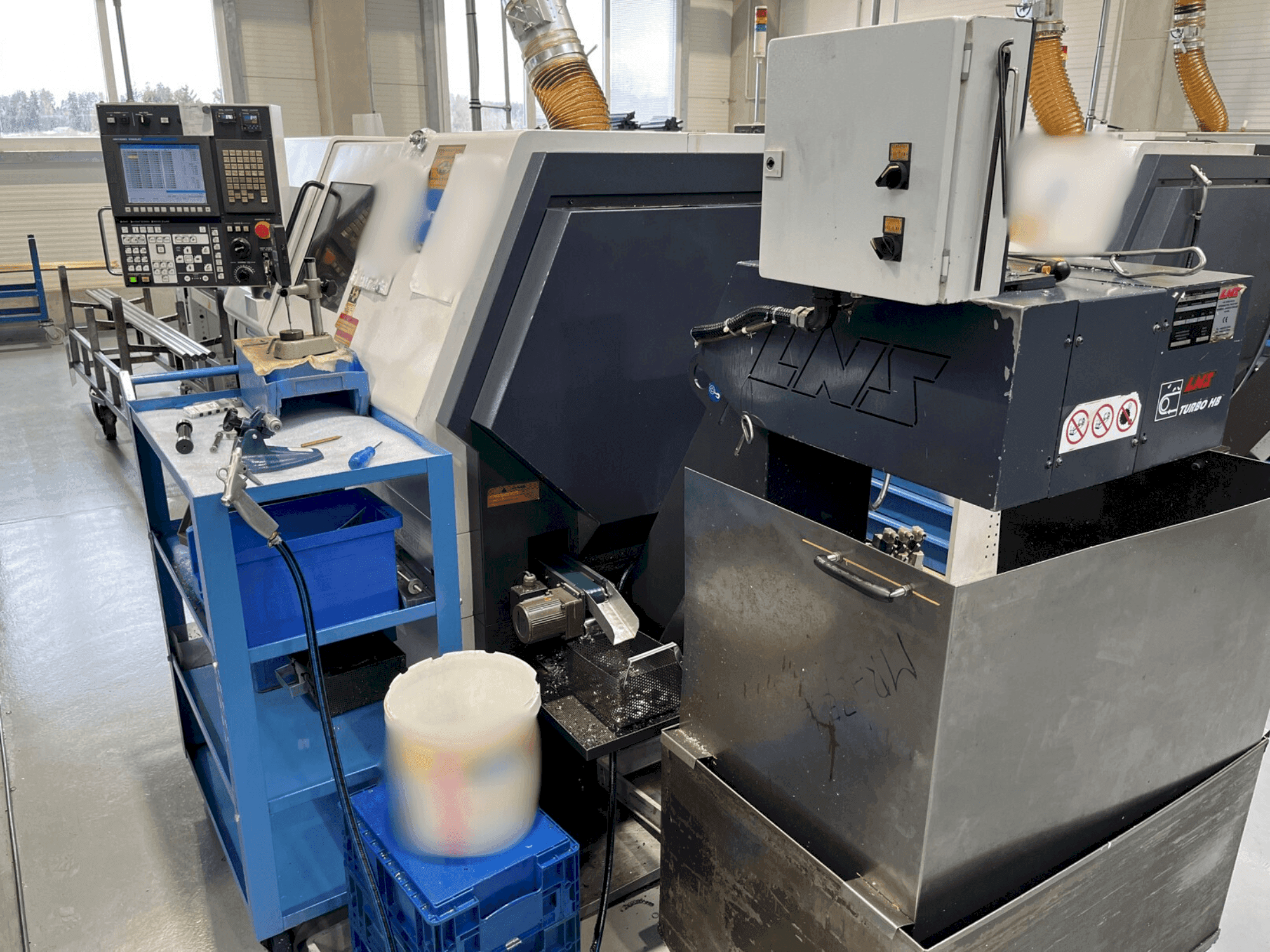 Front view of Miyano BNA-42DHY machine
