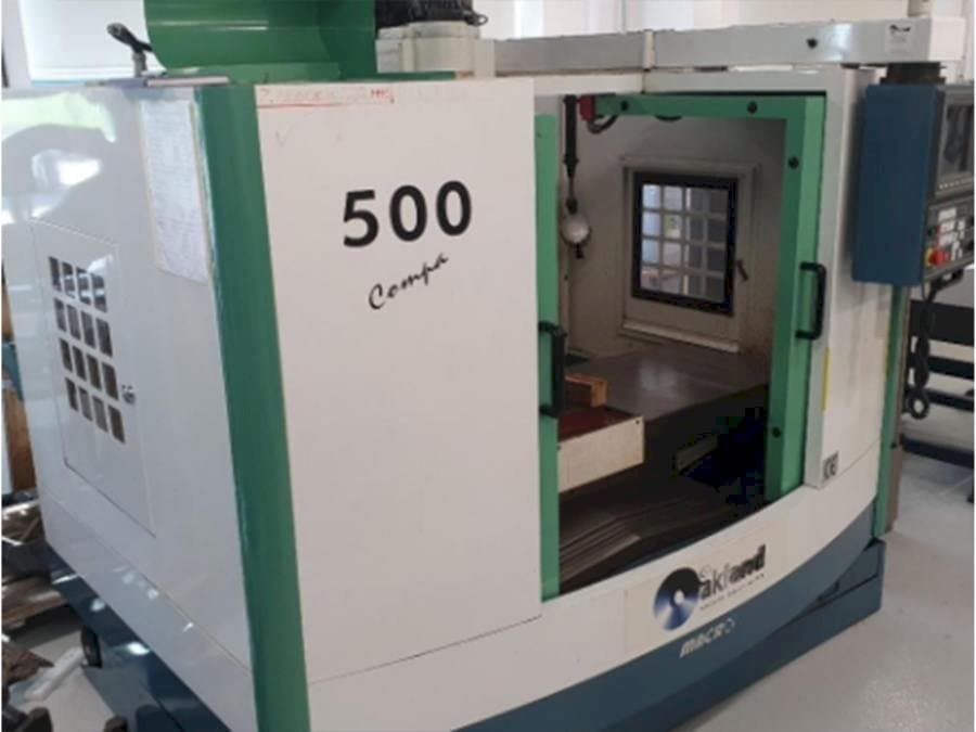 Front view of Macro Micro Tech Compac 500 machine