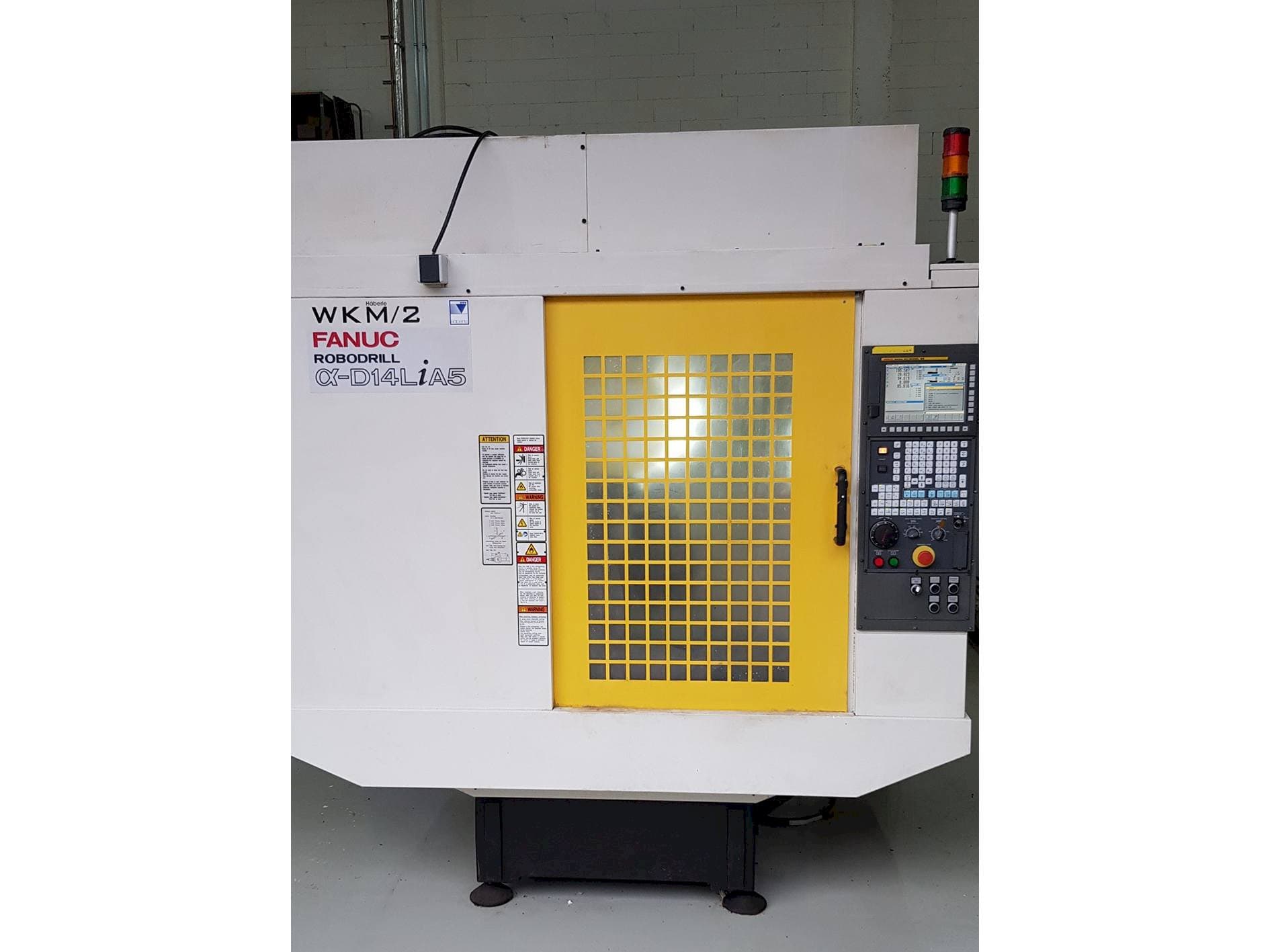 Front view of FANUC Robodrill a-D14LiA5 machine