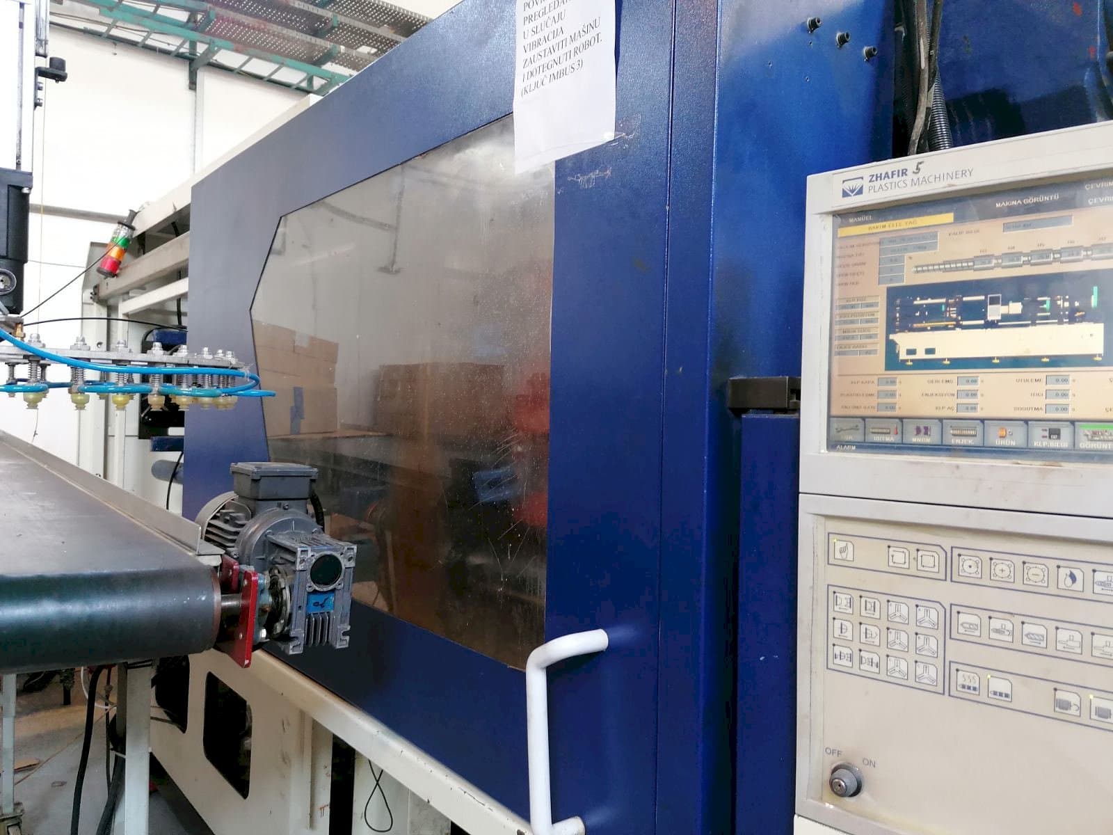Front view of HAITIAN Zhafir 410 machine