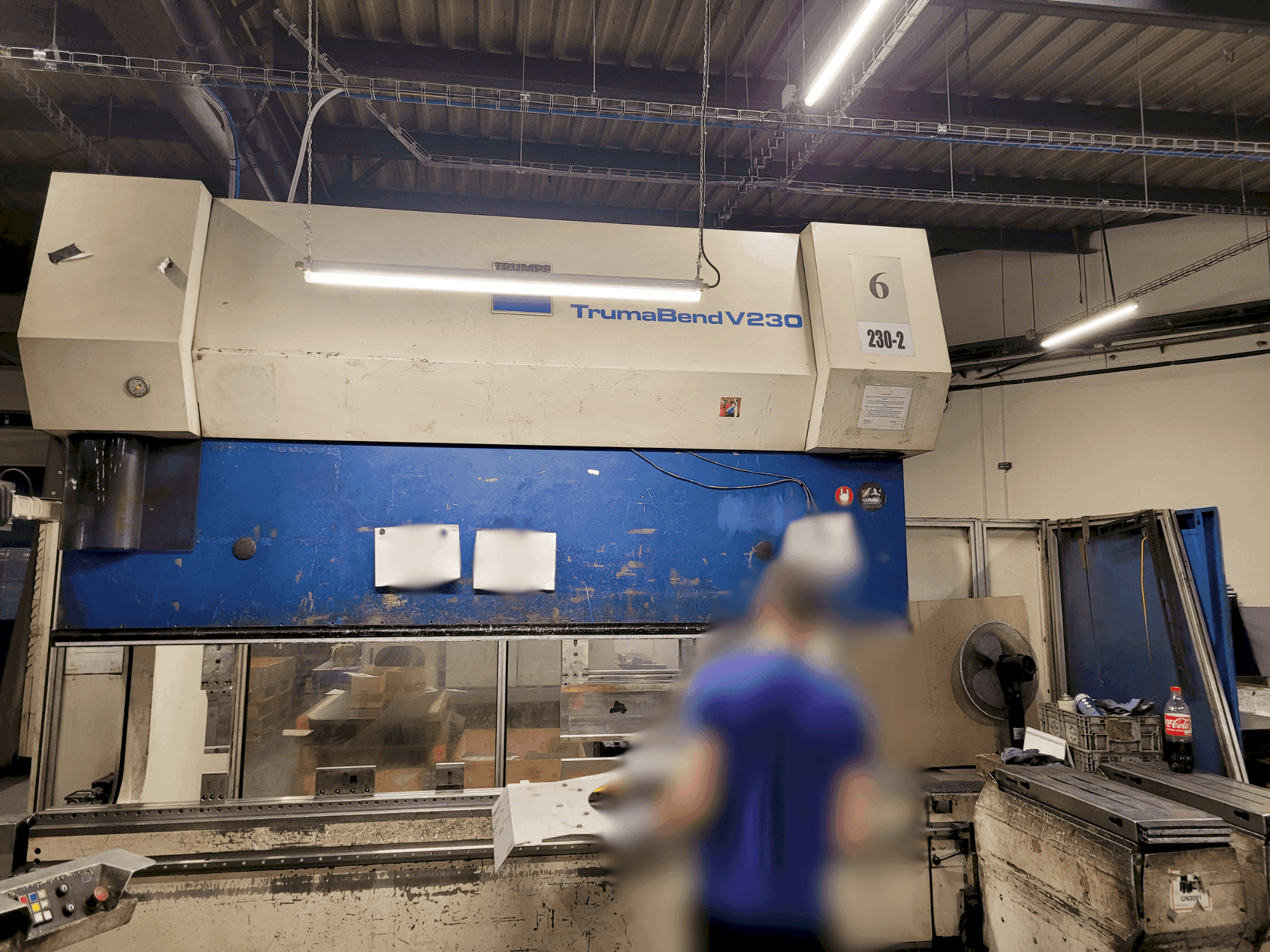 Front view of TRUMPF Trumabend V230  machine