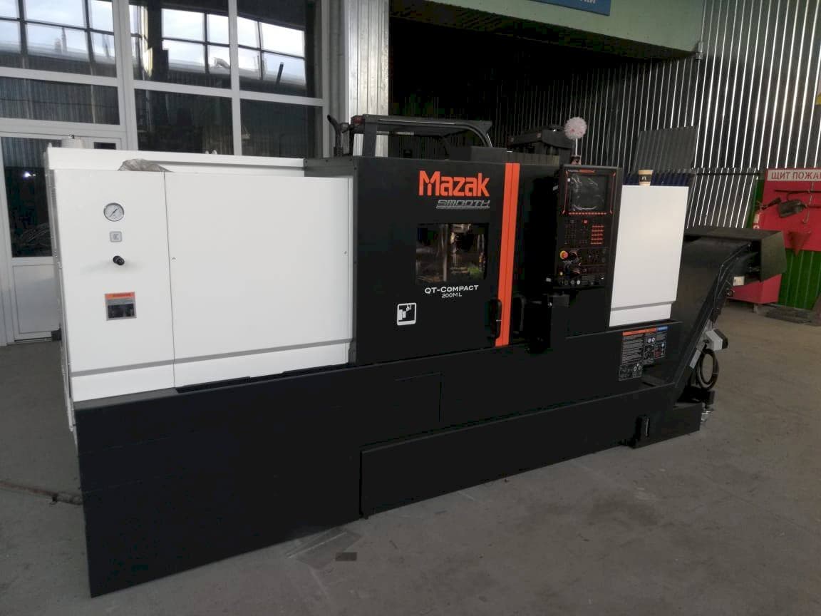 Front view of Mazak QT- COMPACT 200ML machine