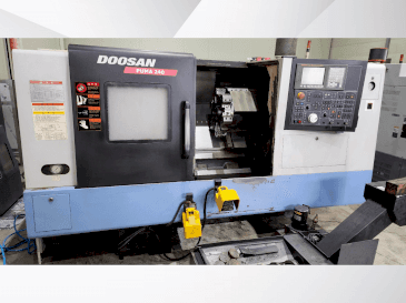 Front view of DOOSAN PUMA 240B machine