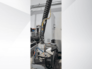 Front view of TRUMPF TRUPULSE 304 machine