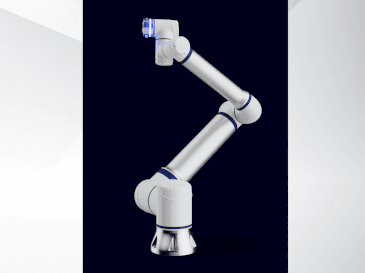 Front view of ELITE Robots CS625 machine