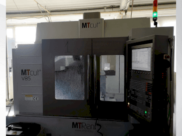 Front view of MTcut V85 machine