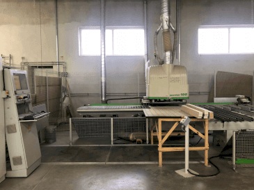 Front view of BIESSE SKIPPER 100  machine