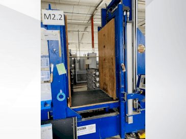 Front view of Hüttenhölscher Body Press  machine