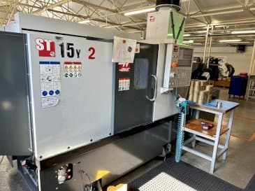 Front view of HAAS ST-15Y (2019) machine