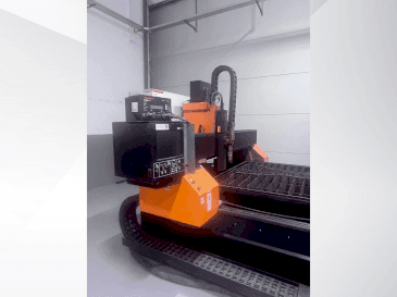 Front view of ERMAKSAN ER 4000 machine