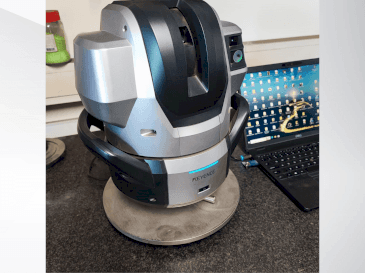 Front view of KEYENCE WM 3000  machine