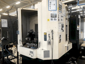 Front view of Makino a61-5XR machine