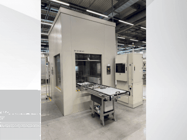 Front view of HOFMANN CVK11-BH4 machine