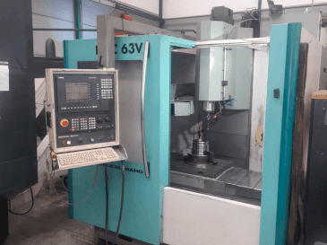 Front view of DECKEL DMC-63V machine