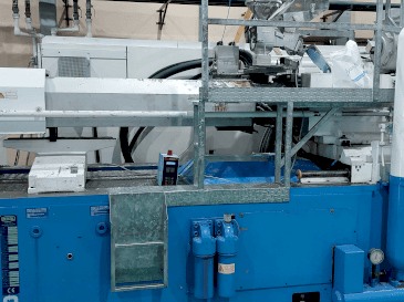 Front view of Netstal S 6000-5500E machine