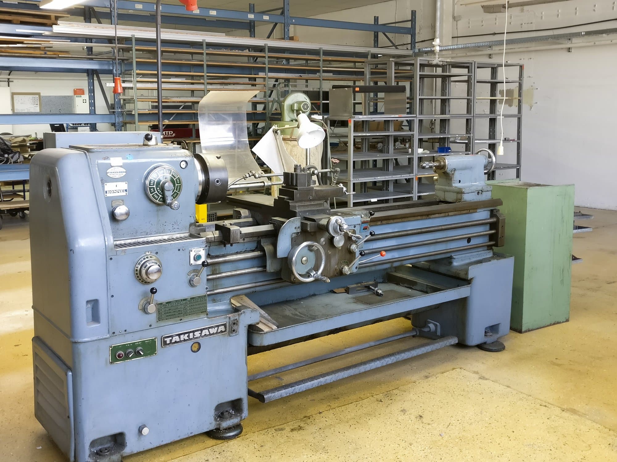 Left view of Takisawa TAL-510 Machine