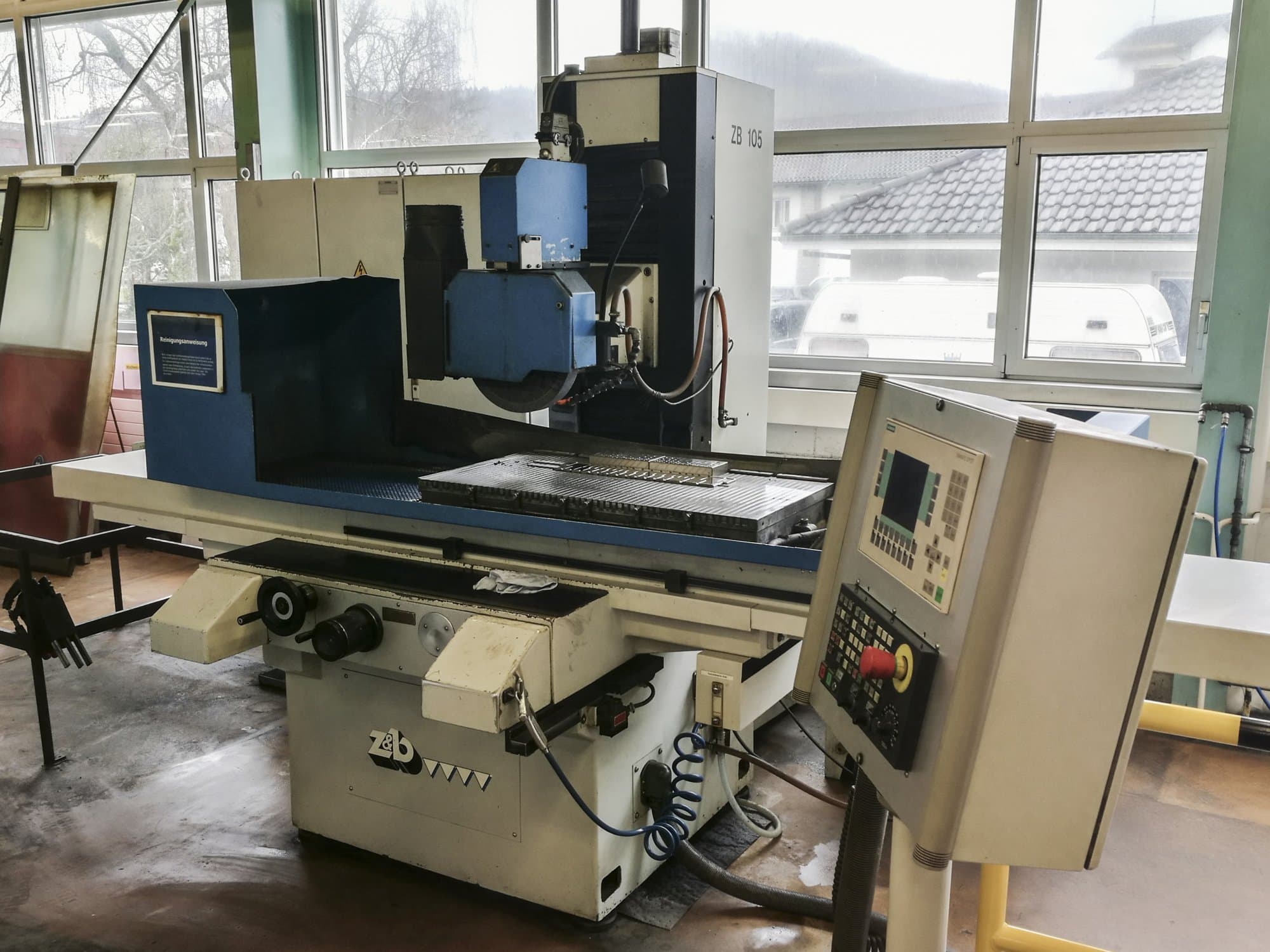 Front view of ZIERSCH & BALTRUSCH NC-SUPERPLUS ZB 105 Machine