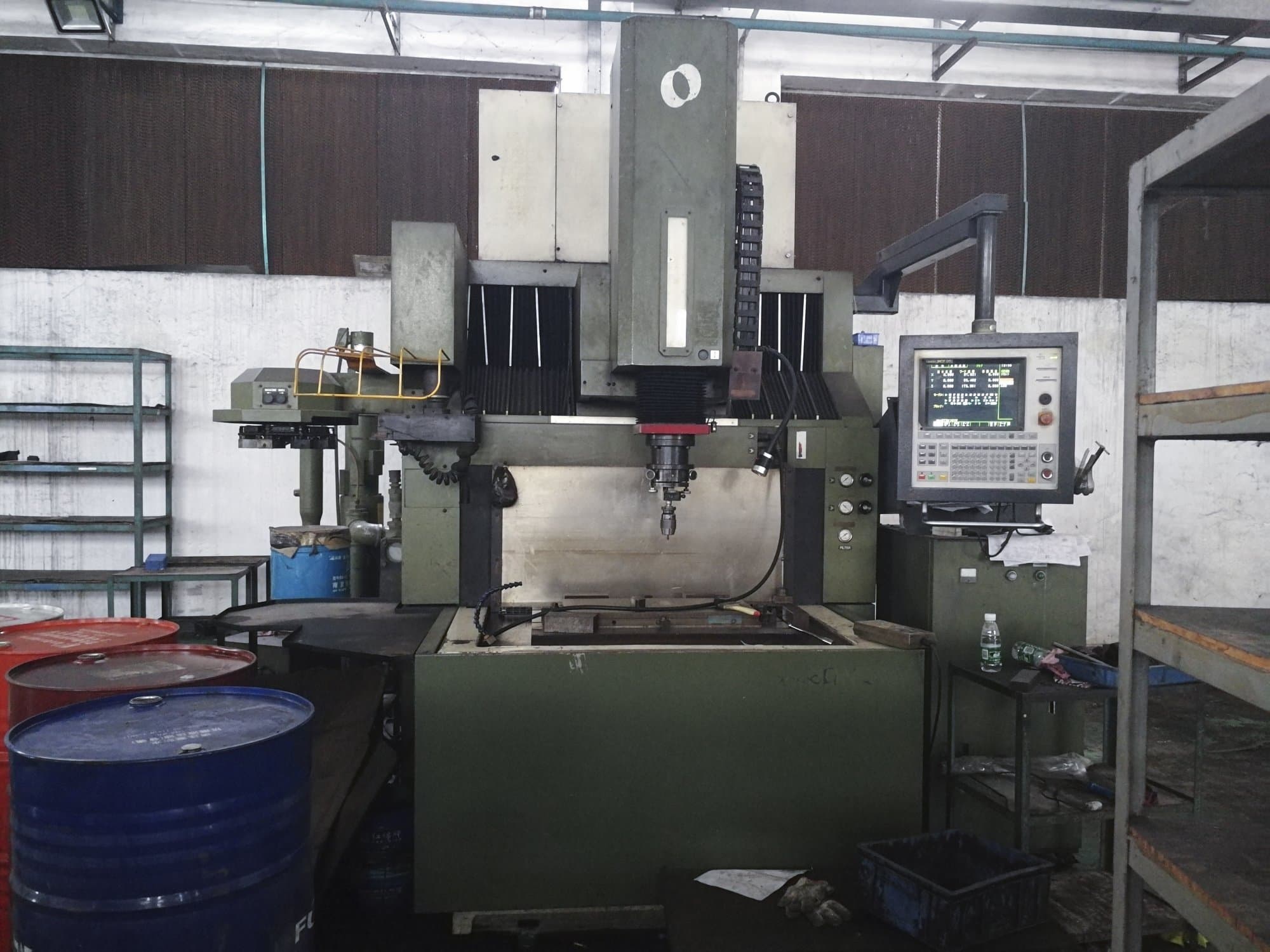 Front view of Makino EDNC65 Machine