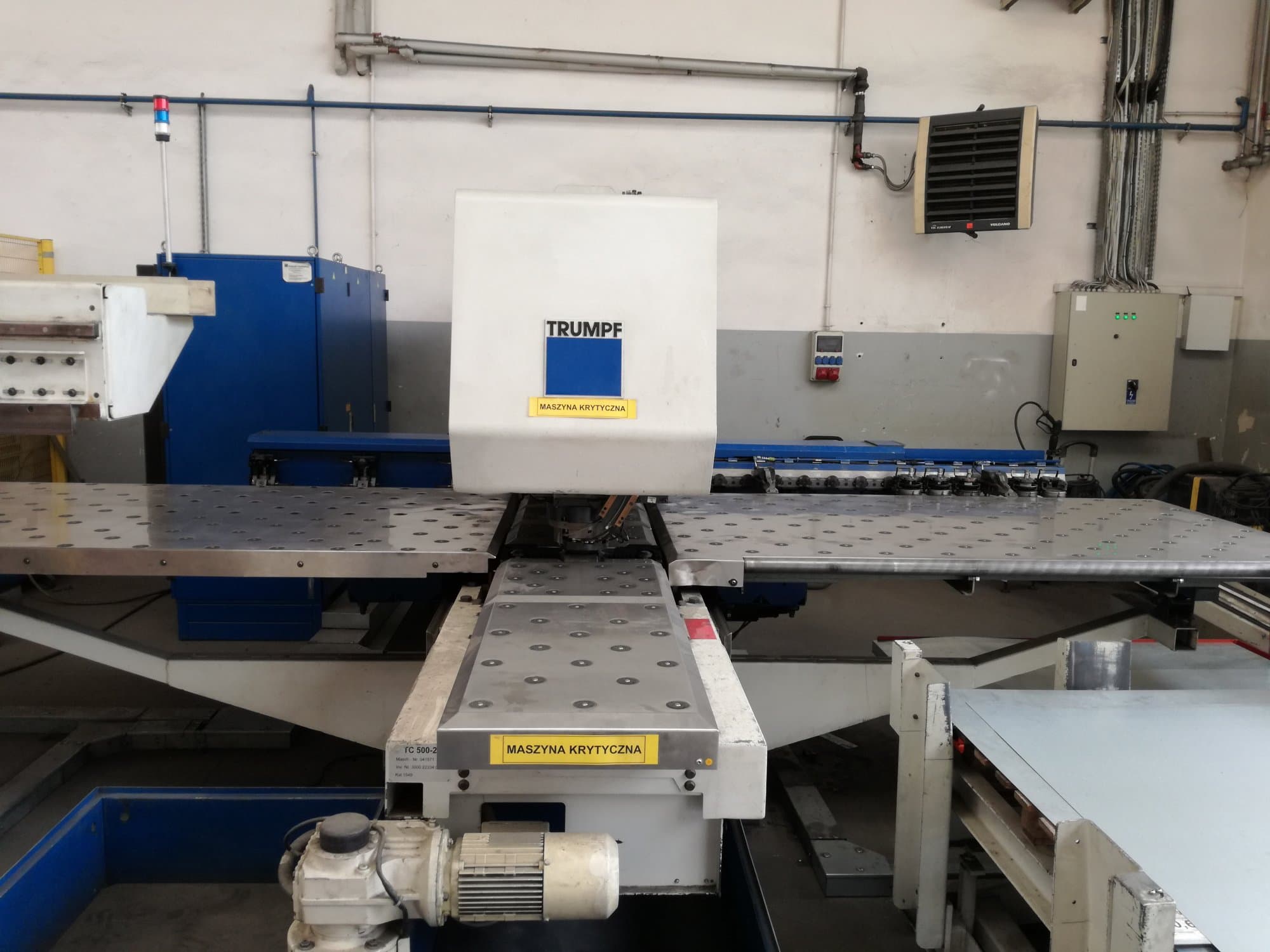 Front view of Trumpf Trumatic 500 Machine