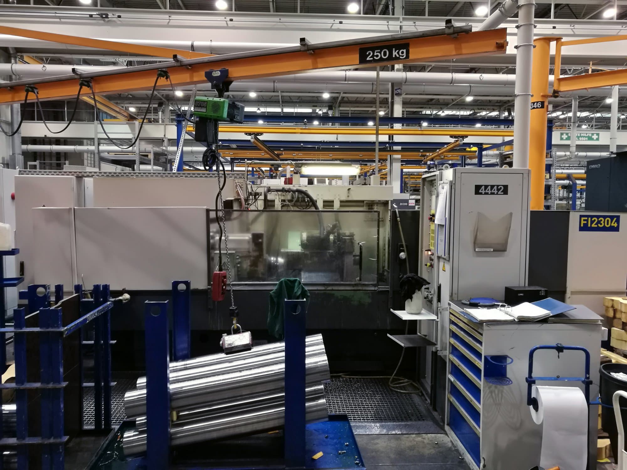 Front view of Fortuna FMU43D450/1600N45 machine