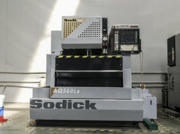 Front view of Sodick AQ560LS Machine