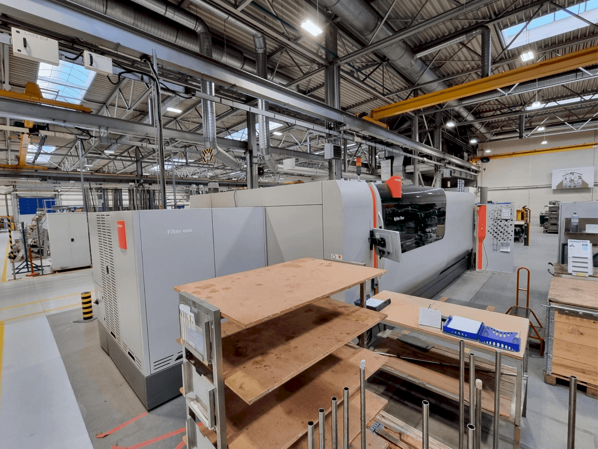 Front view of Bystronic ByStar Fiber 4020 (2017) machine