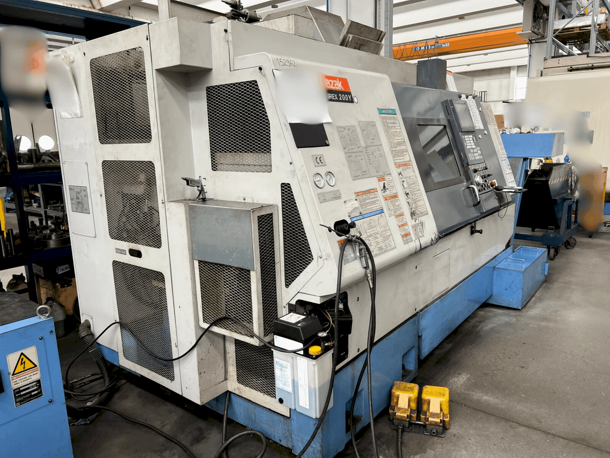 Front view of Mazak INTEGREX 200Y machine