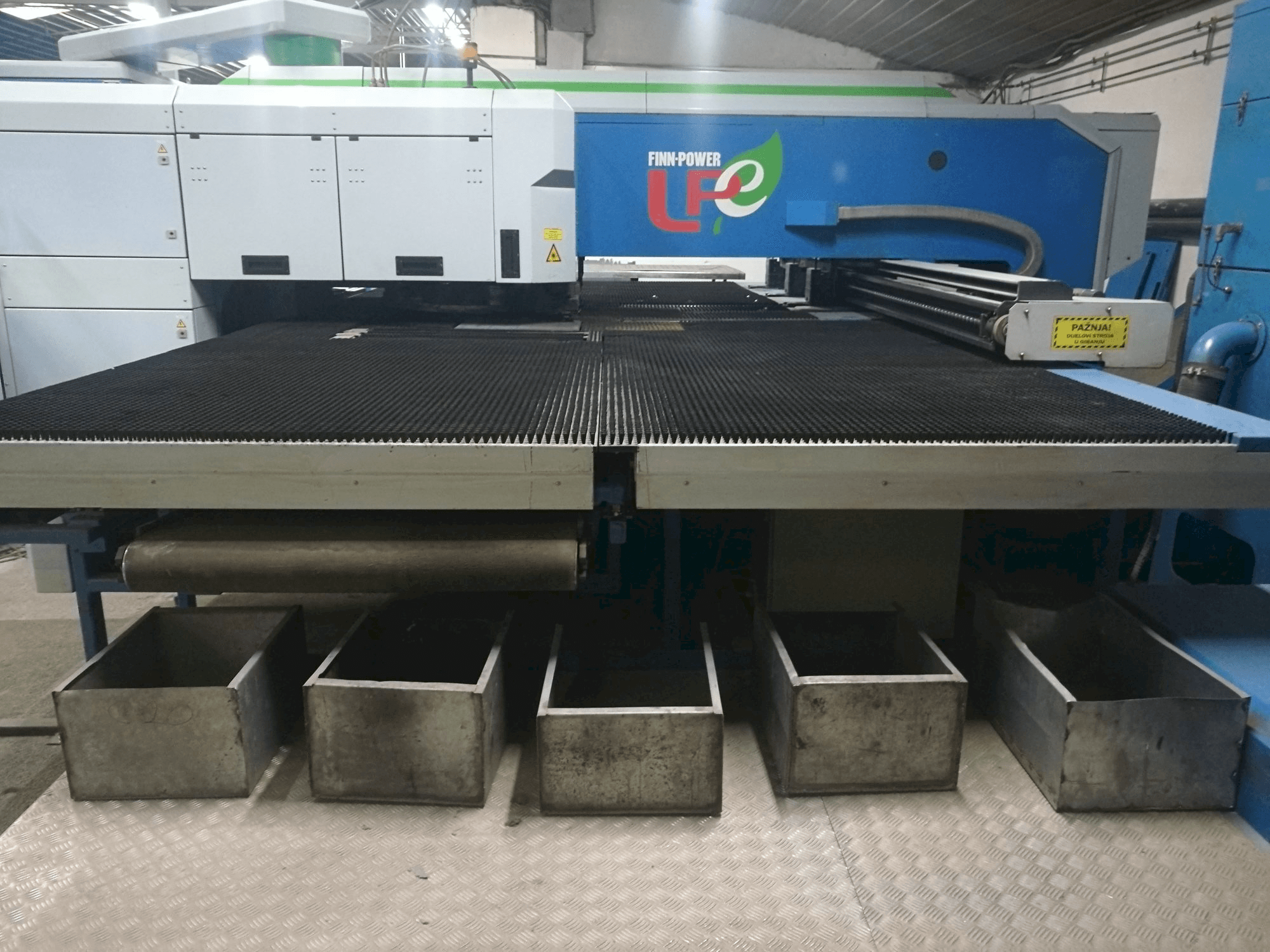 Front view of Finn-Power LPE5 SWUH machine