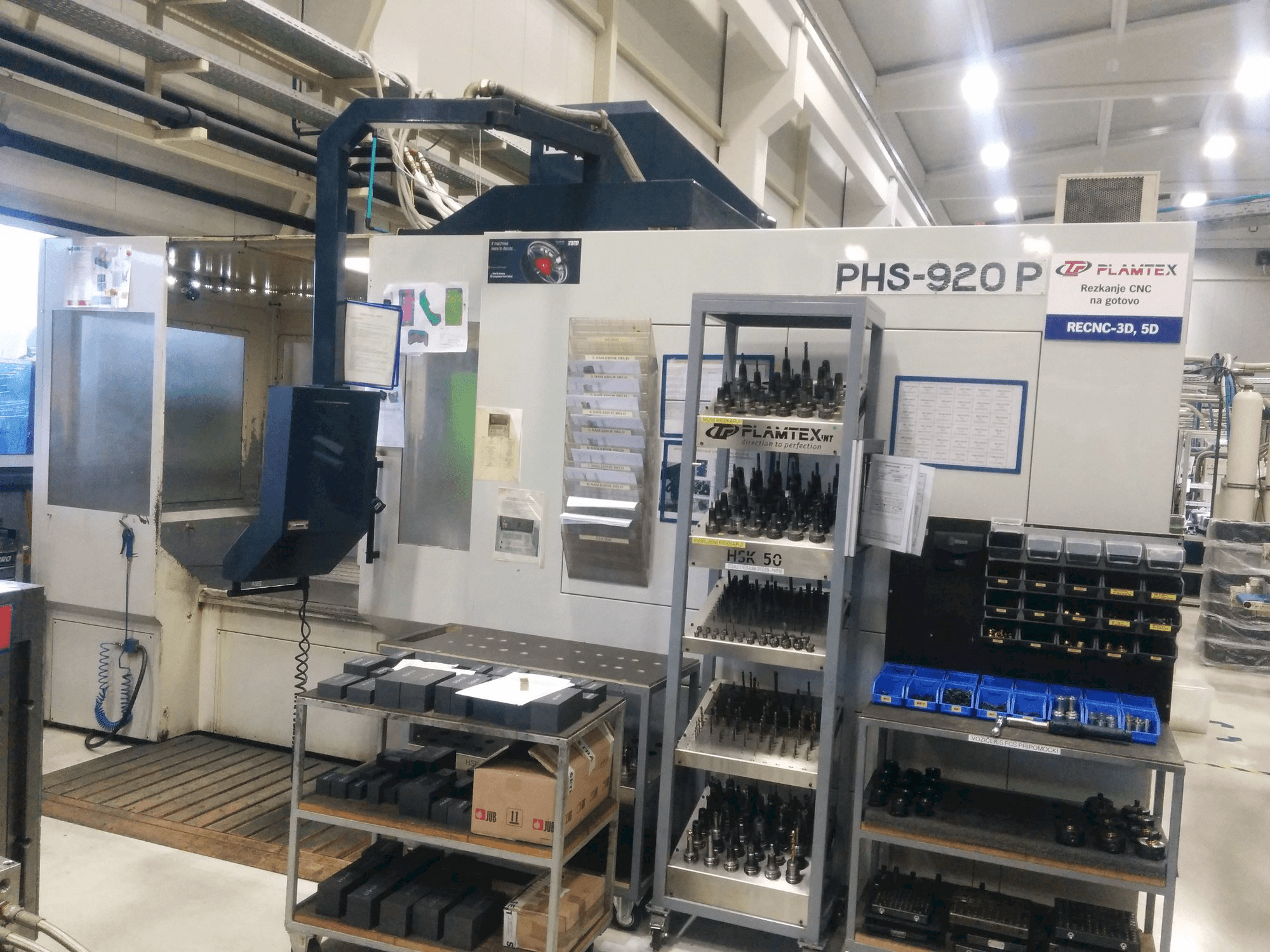 Front view of Parpas PHS 920P machine