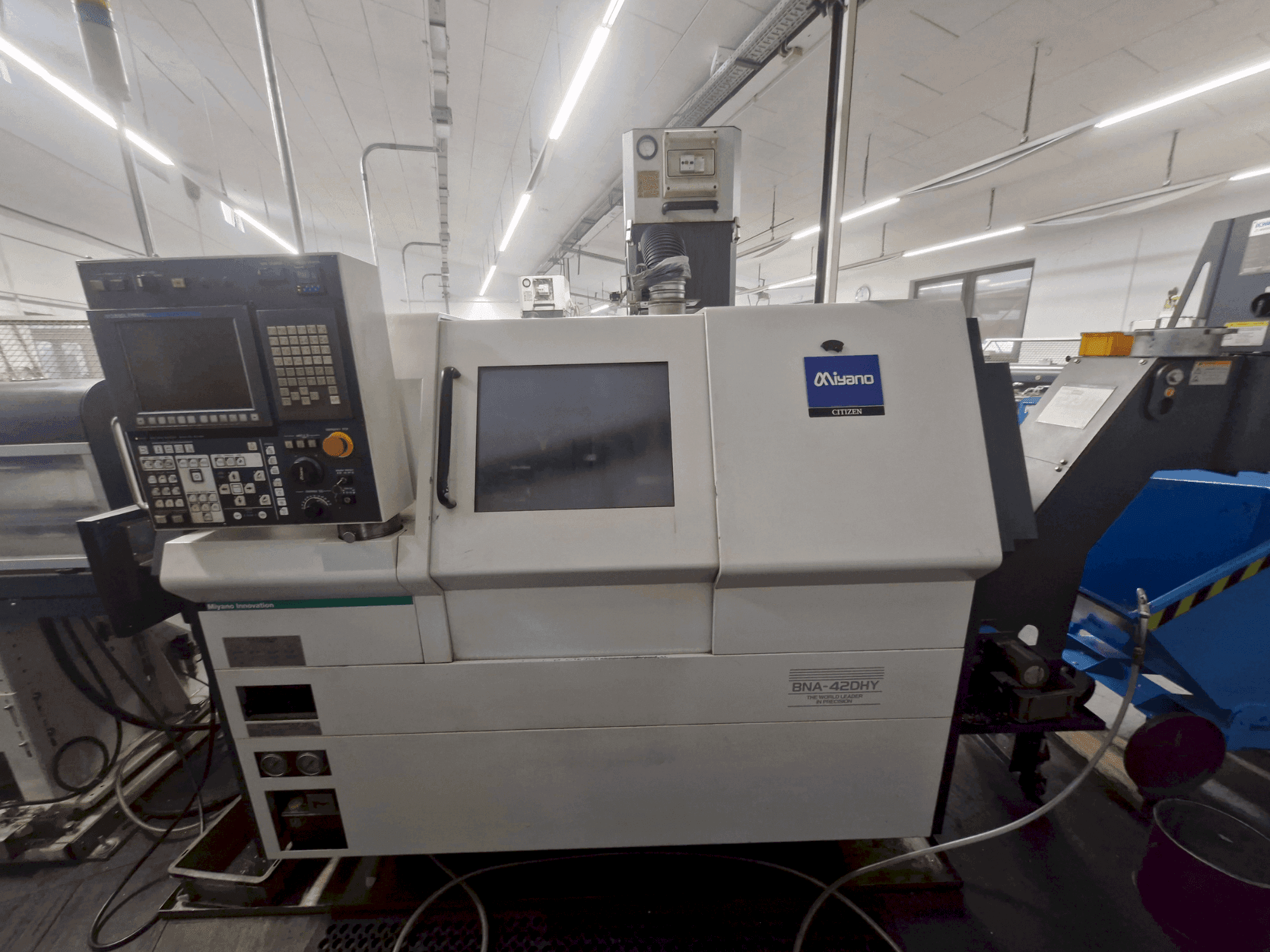 Front view of Miyano BNA-42DHY machine