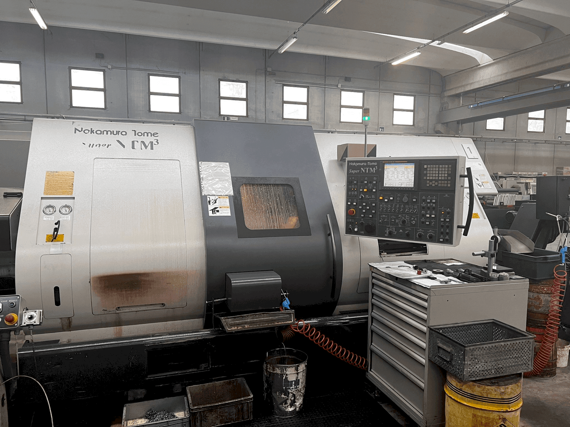 Front view of NAKAMURA NTM3 machine