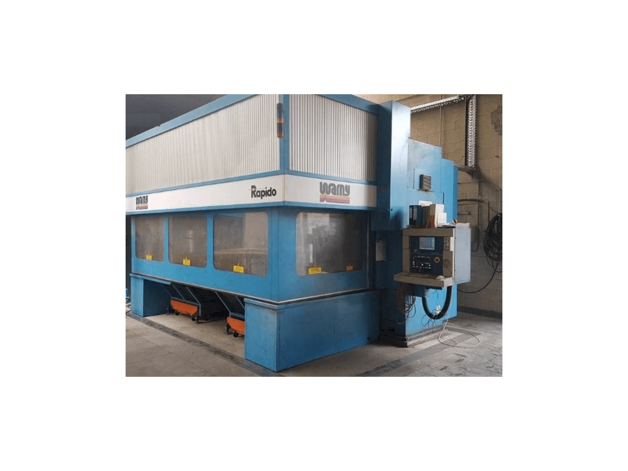 Front view of Prima Power Rapido 5 machine