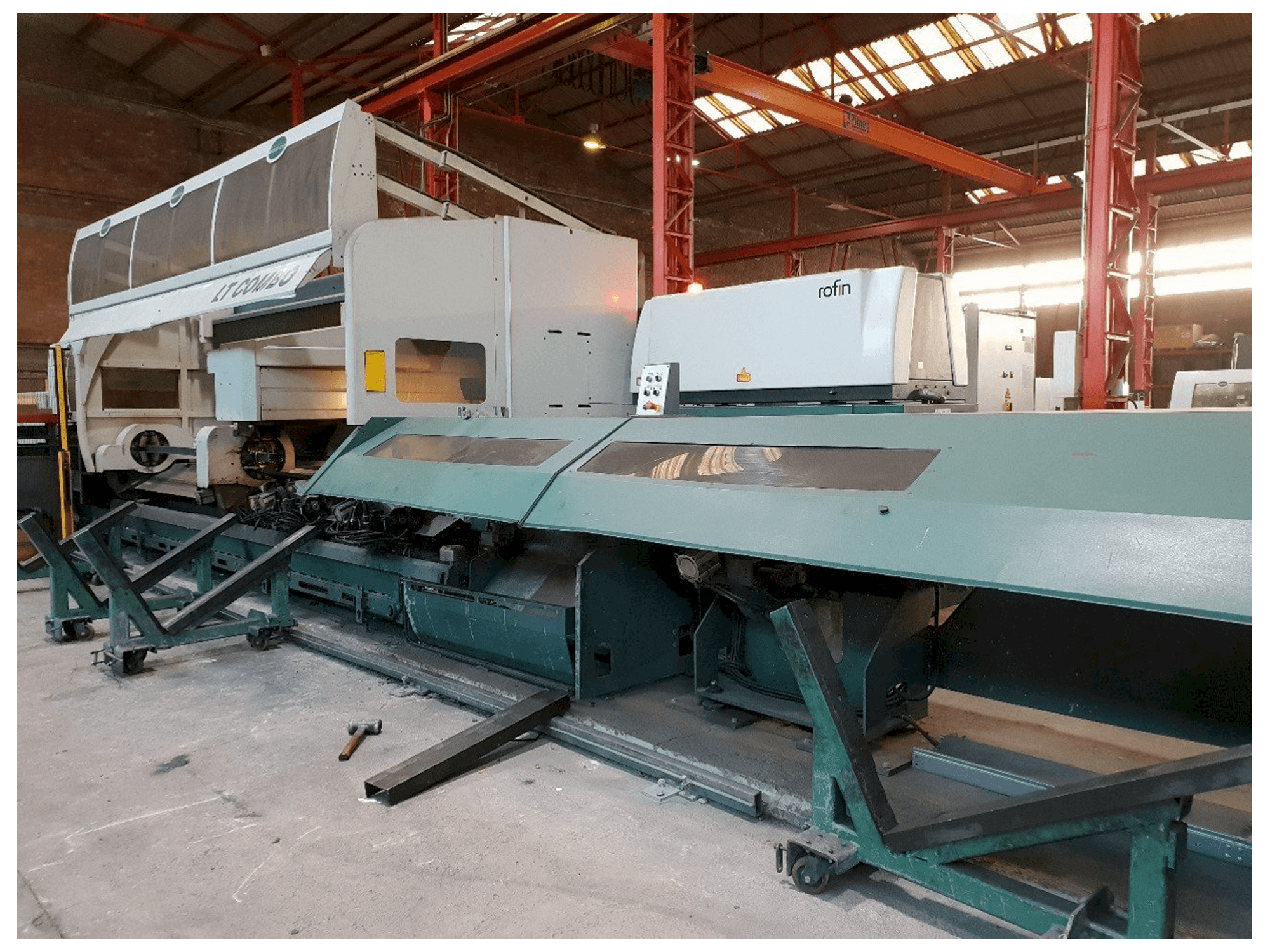 Left side view of BLM ADIGE-SYS LT COMBO machine