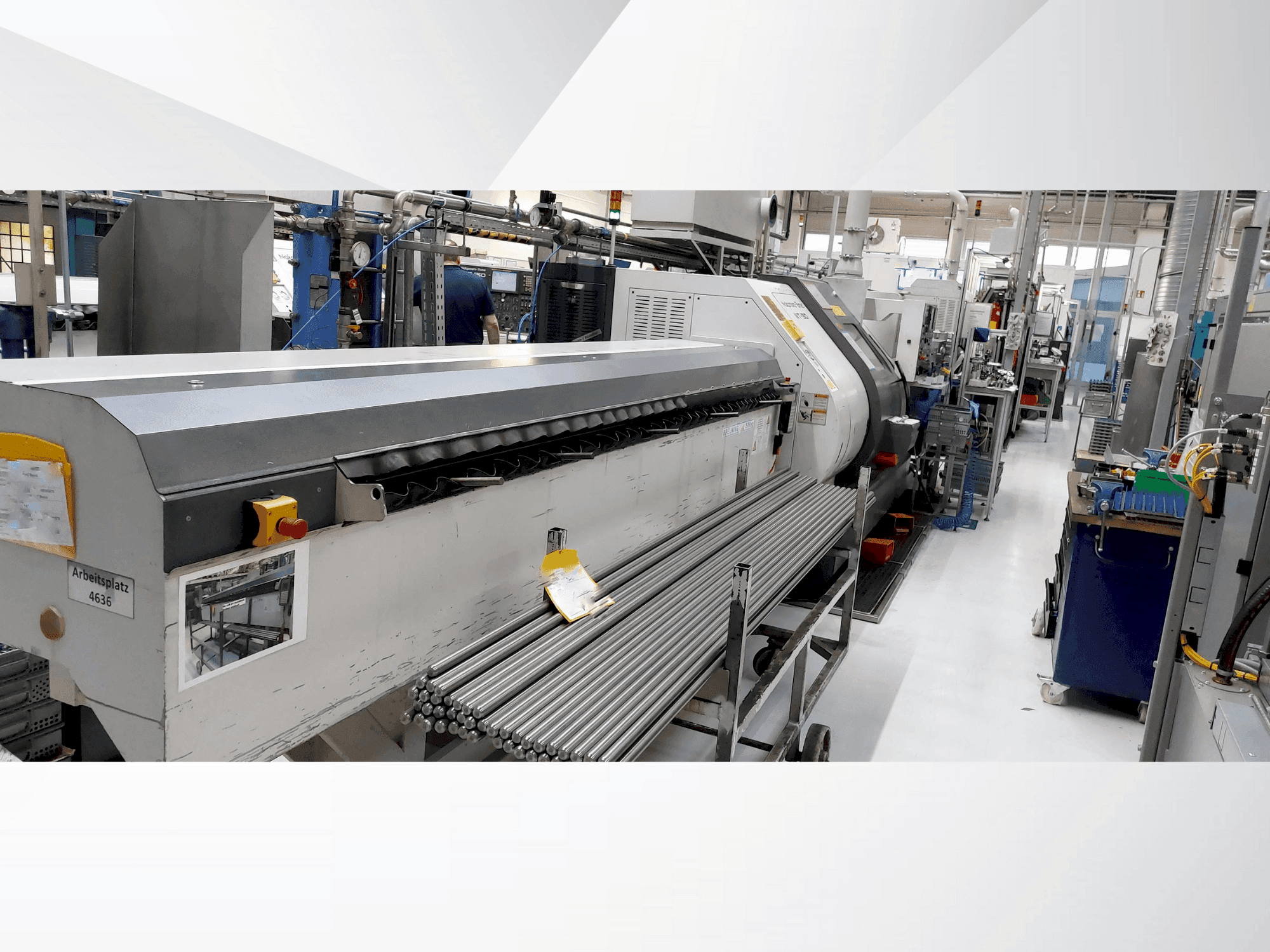 Front view of NAKAMURA WT-150 machine