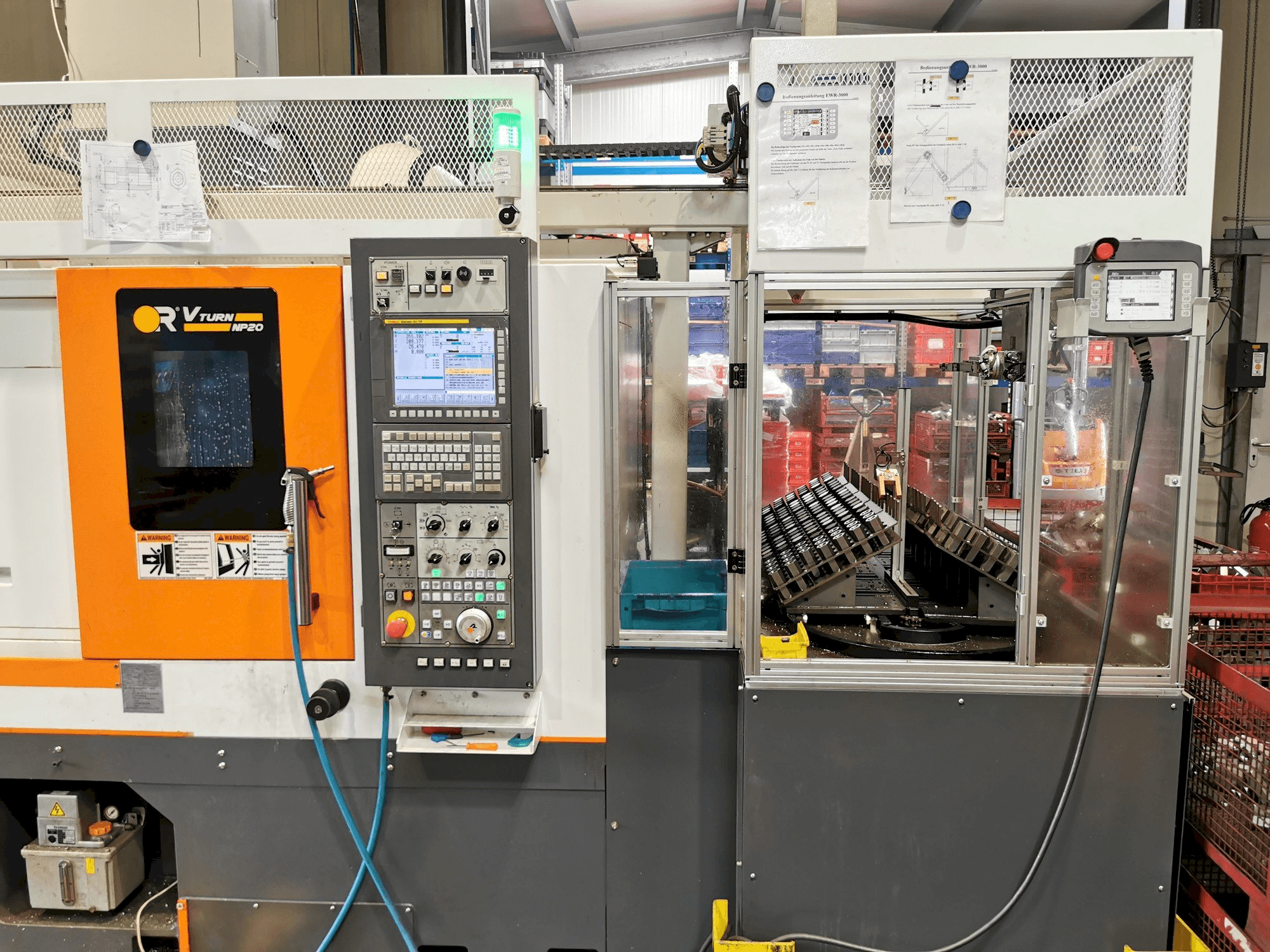 Front view of Victor V Turn MP machine